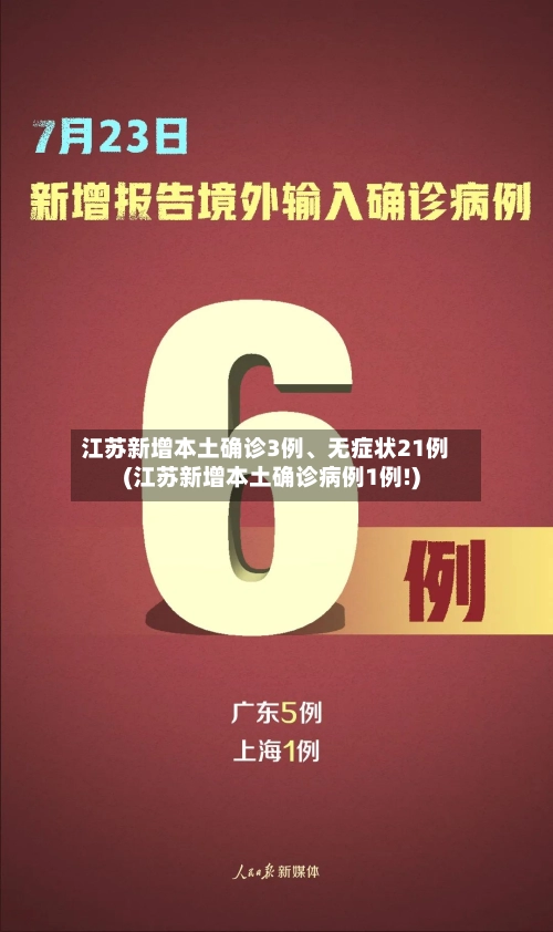 江苏新增本土确诊3例、无症状21例(江苏新增本土确诊病例1例!)-第3张图片