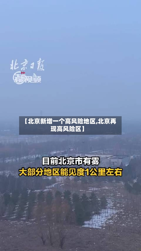 【北京新增一个高风险地区,北京再现高风险区】