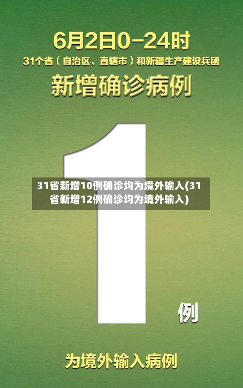 31省新增10例确诊均为境外输入(31省新增12例确诊均为境外输入)-第2张图片