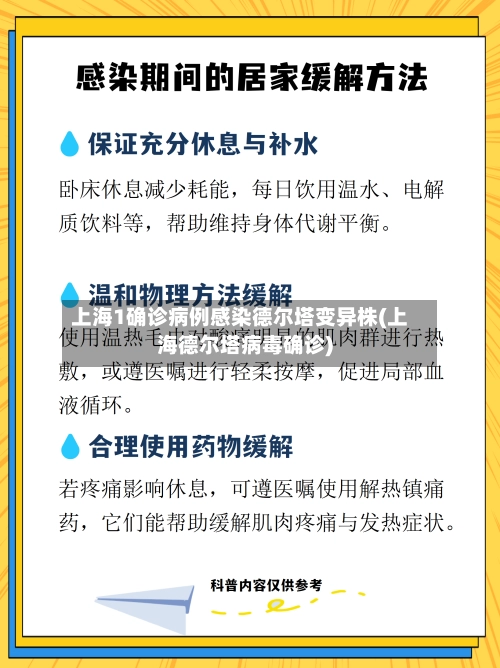 上海1确诊病例感染德尔塔变异株(上海德尔塔病毒确诊)