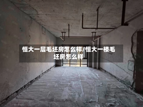 恒大一层毛坯房怎么样/恒大一楼毛坯房怎么样-第2张图片