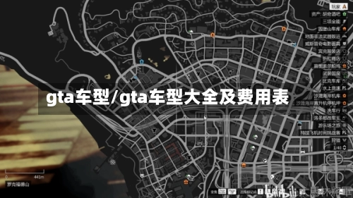 gta车型/gta车型大全及费用表-第2张图片