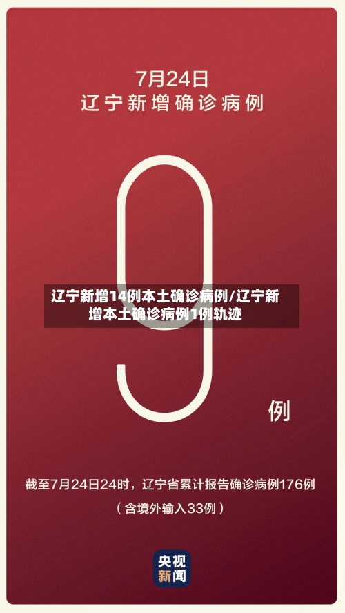 辽宁新增14例本土确诊病例/辽宁新增本土确诊病例1例轨迹