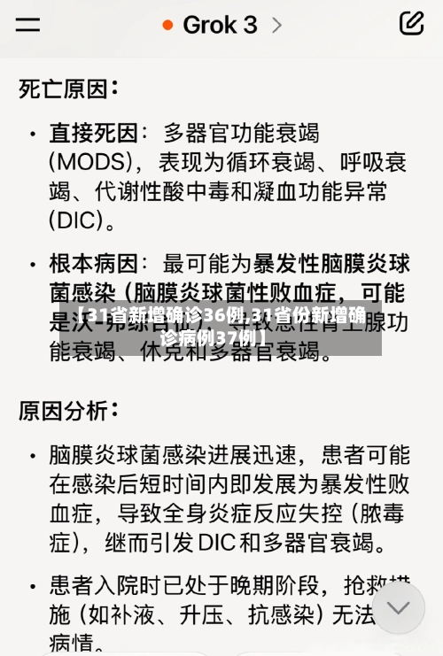【31省新增确诊36例,31省份新增确诊病例37例】-第2张图片