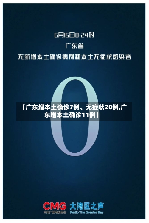 【广东增本土确诊7例、无症状20例,广东增本土确诊11例】-第2张图片