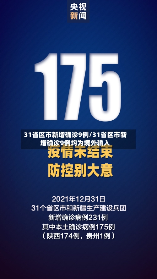 31省区市新增确诊9例/31省区市新增确诊9例均为境外输入