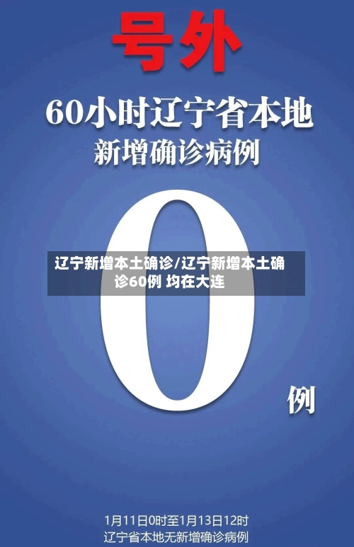 辽宁新增本土确诊/辽宁新增本土确诊60例 均在大连