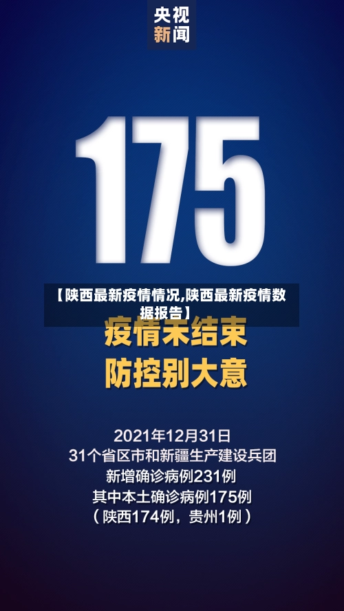 【陕西最新疫情情况,陕西最新疫情数据报告】