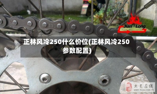 正林风冷250什么价位(正林风冷250参数配置)-第2张图片