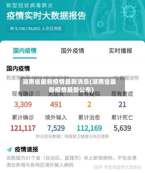 湖南省最新疫情最新消息(湖南省最新疫情最新公布)
