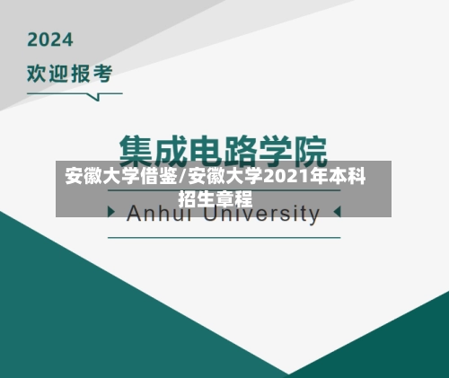安徽大学借鉴/安徽大学2021年本科招生章程-第3张图片