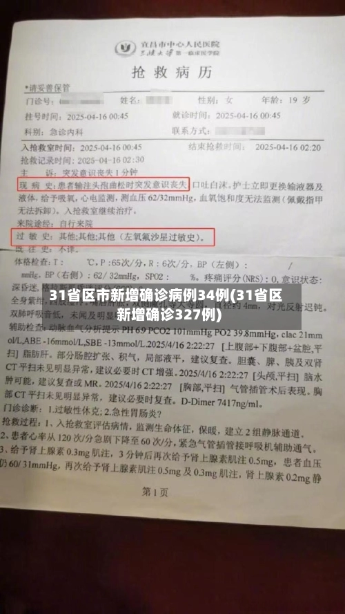 31省区市新增确诊病例34例(31省区新增确诊327例)-第2张图片