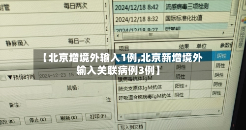 【北京增境外输入1例,北京新增境外输入关联病例3例】-第2张图片