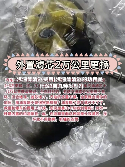 汽油滤清器费用(汽油滤清器的功用是什么?有几种类型?)-第2张图片