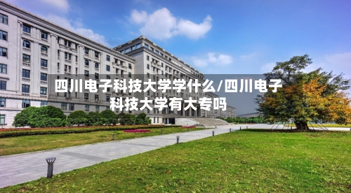 四川电子科技大学学什么/四川电子科技大学有大专吗