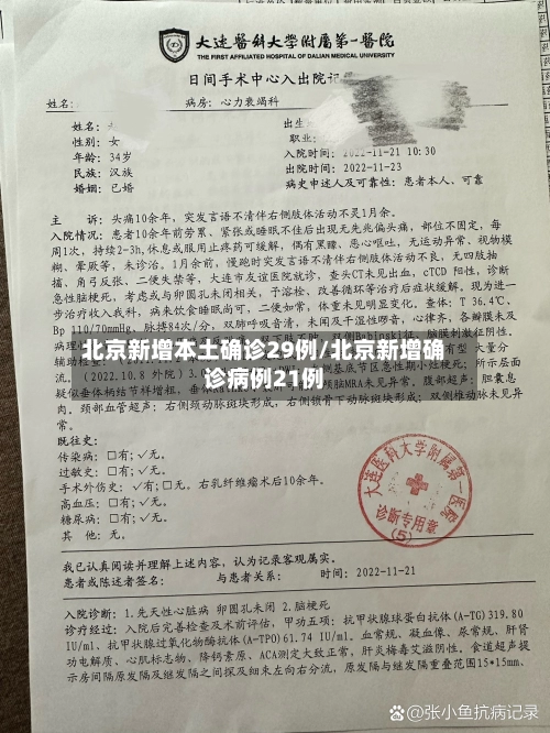北京新增本土确诊29例/北京新增确诊病例21例