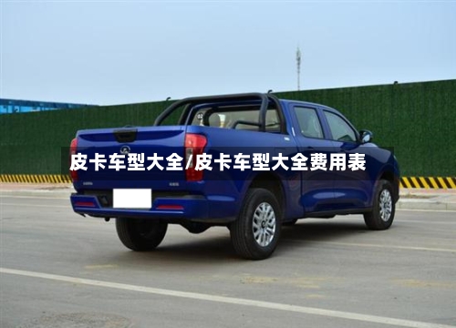 皮卡车型大全/皮卡车型大全费用表-第2张图片