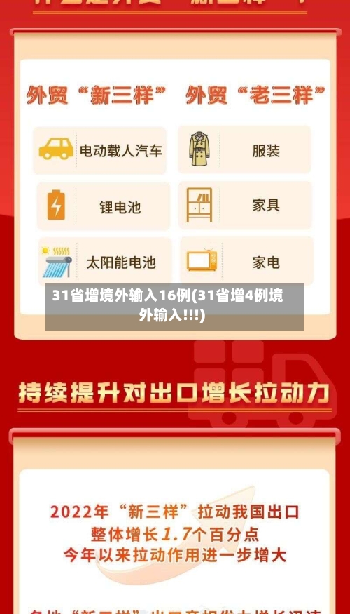 31省增境外输入16例(31省增4例境外输入!!!)