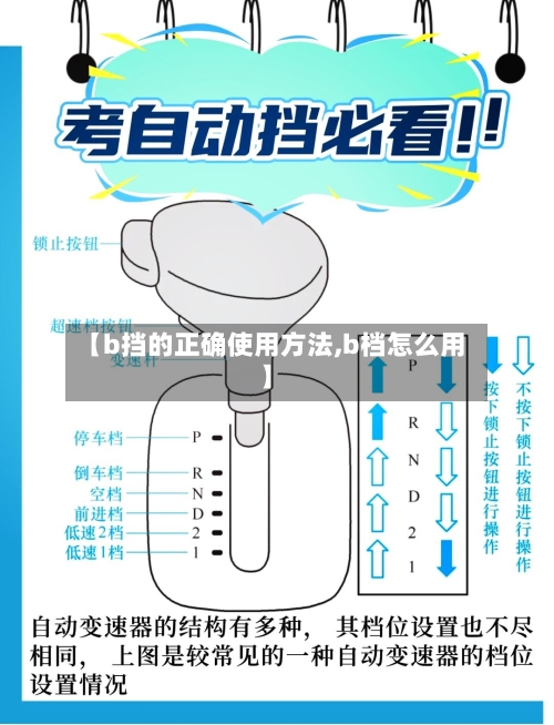 【b挡的正确使用方法,b档怎么用】-第2张图片