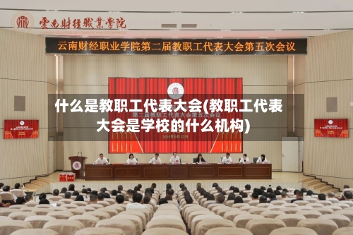 什么是教职工代表大会(教职工代表大会是学校的什么机构)-第2张图片