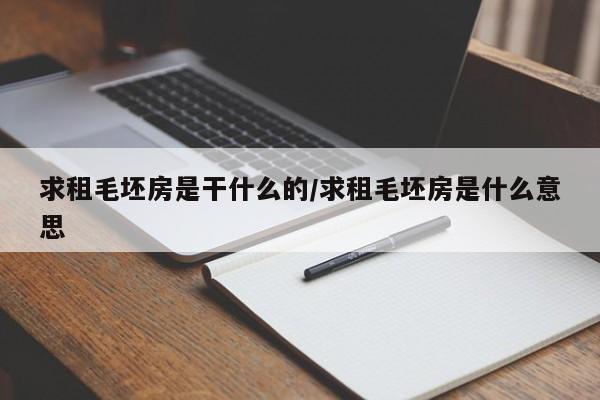 求租毛坯房是干什么的/求租毛坯房是什么意思